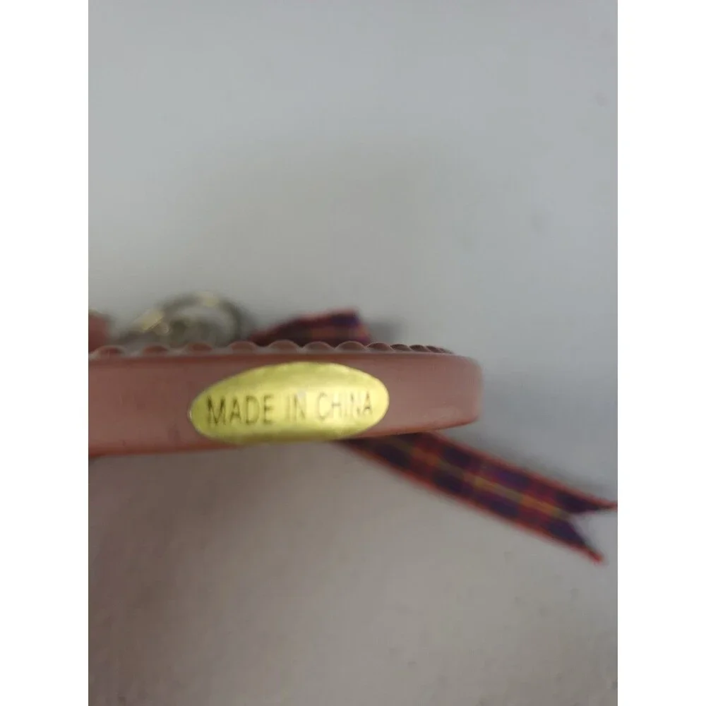 COOKIE PRESS XMAS ORNAMENT DEMDACO FOLIAGE STONEWARE BY TIGUE & TURNER RECIPE